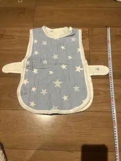 ベビースリーパー 青と白の星柄