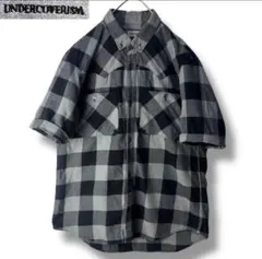 値下げUNDERCOVERISMアンダーカバーイズムチェックウエスタン半袖シャツのサムネイル