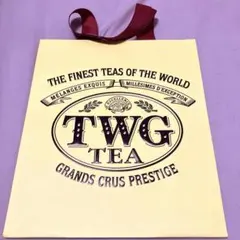 TWG ショップ袋 大　ショッパー　イエロー　マチ10.5センチのサムネイル