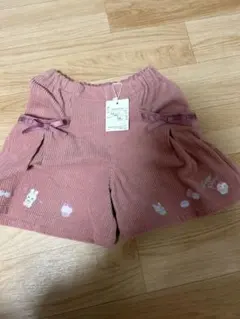 新品　メゾピアノ　コーデュロイ　ショートパンツ　130