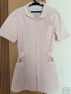 ナース服 上下セット ピンク