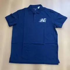 アメリカンイーグル　半袖ポロシャツ US XL Navyのサムネイル