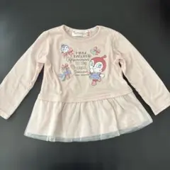 ANPANMAN Girl 長袖カットソー ピンク
