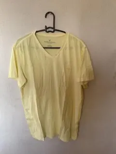 AMERICAN EAGLE OUTFITTERS イエロー Tシャツ L