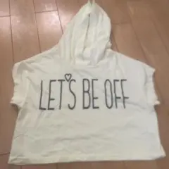 フード付きライトイエローTシャツ