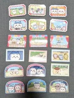 【ダブりなし】ちいかわ ダイカットステッカーセット 18枚まとめ売り