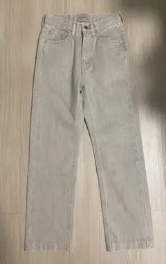 THE SHISHIKUI シシクイ BASIC JEANS ベージュサイズ23