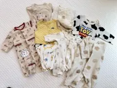 ベビー服 秋冬まとめ ロンパース トイストーリー スヌーピー GAP コンビ