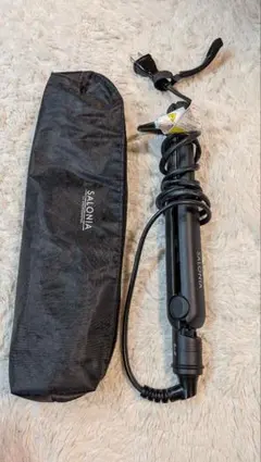 SALONIA ストレートヘアアイロン 15mm ブラック