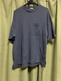 GU ダークグレー　tee M ストリート　オーバーサイズ　アイロン出品