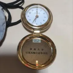 SEIKO 早稲田大学 懐中時計 ミニメタルクロック 京王百貨店 外商商品 SEIKO 早稲田大学 懐中時計 ミニメタルクロック 京王百貨店 外商