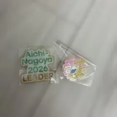 Aichi-Nagoya 2026 ピンバッジ2種　アジア大会