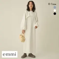 美品】emmi eco ドライタッチジレ×キャミワンピース - メルカリ