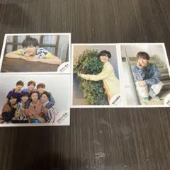 なにわ男子　公式写真4枚セット