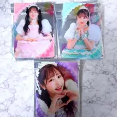 FRUITSZIPPER 松本かれん 仲川瑠夏、優衣 クリアカード