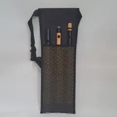 篠笛ホルダー3本入れ 腰ベルト付き 51cm×18cm - メルカリ