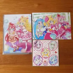 映画キミとアイドルプリキュア　入場者特典　色紙風カード　ポストカード