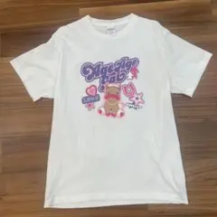 【一度着用】アゲアゲギャル　アイドルホースTシャツ ホワイト Mサイズのサムネイル