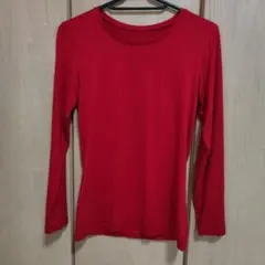 UNIQLO ユニクロ ヒートテック 長袖 レッド