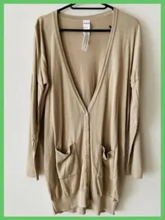 【美品・フリーサイズ・早い者勝ち・即購入OK】MURUA 長袖ロングカーディガン