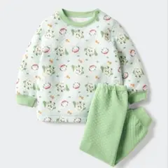 新品未開封　ユニクロ　Eテレキッズキャラクターズ キルトパジャマ110 わんわん