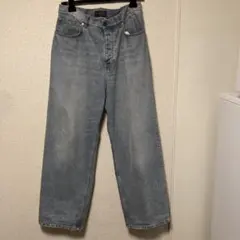 BALENCIAGA メンズ ストレートデニム インディゴ カットオフ - メルカリ