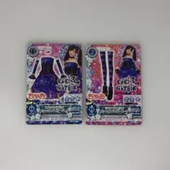 アイカツカード スペシャルコラボ ゴシックスパイダーセット 2枚