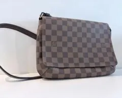 良品 ルイヴィトン ダミエ ミュゼット タンゴ ショルダー バッグ 