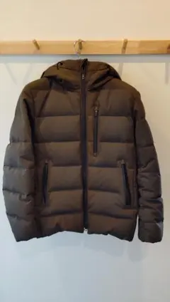 417 EDIFICE　 ダウンジャケット　S　カーキ　メンズ　美品