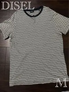 DIESEL ストライプ Tシャツ Mサイズ