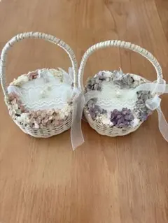 リングピロー 2個セット　ウェディング