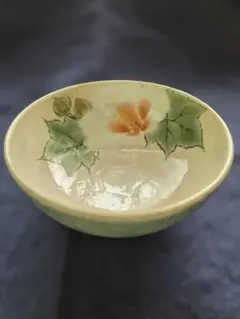 美品☆京焼☆朝顔文☆平茶碗☆御本手（ごほんで）☆夏茶碗☆田中香泉