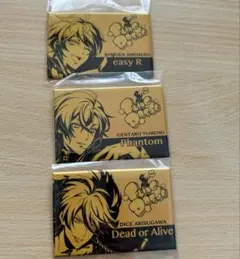 ヒプマイ 飴村乱数 夢野幻太郎 有栖川帝統 缶バッジ