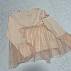 ROPE' PICNIC ロペピクニック　チュールドッキング　春ニット　トップス