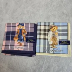 Polo　RALPH LAUREN☆ハンカチセット☆新品 管理番号A28