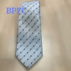BPFC 水色 小さな模様 ネクタイ