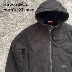 Hawke & Co ワークジャケット アクティブ型 XL ブラック 裏ボア