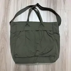 値下げ不可【未使用級】ユニクロC 2WAYユーティリティバッグ オリーブ