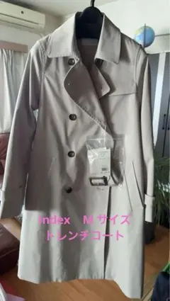 ベージュ トレンチコート 手洗い可能