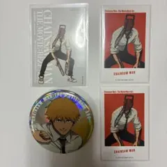 チェンソーマン　ポップアップ　ステッカー　缶バッジ　セット