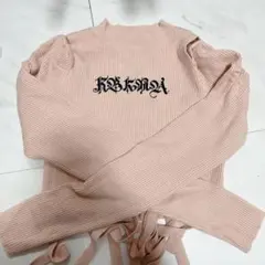 AnkRouge ウエストクロスリブTOPS ピンクのサムネイル