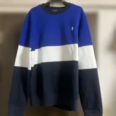 L*O様 Polo Ralph Lauren M トレーナー 青/白/黒