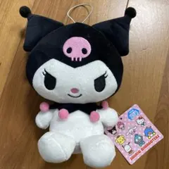 サンリオ　クロぬいぐるみ