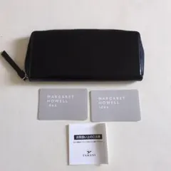MARGARET HOWELL 長財布 ブラックのサムネイル