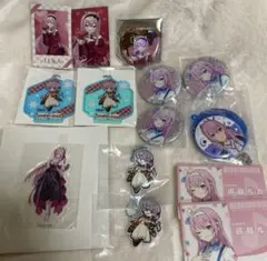 巡音ルカ Snowmiku 雪まつり グリッター缶バッジ アクリルスタンド