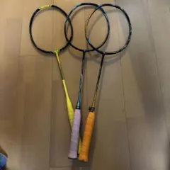 ジャンク品】バドミントンラケット 4本セット - メルカリ