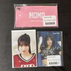 TWICE モモ スローガンキーホルダー・カード
