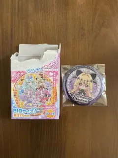 プリキュアBIGホログラム缶バッジ　キュアアリーナシャドウ