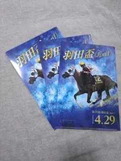 大井競馬　羽田盃　クリアファイルのサムネイル