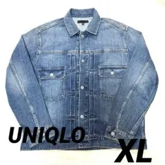 ☆美品☆UNIQLO ユニクロ デニムジャケット セカンドタイプ XL
